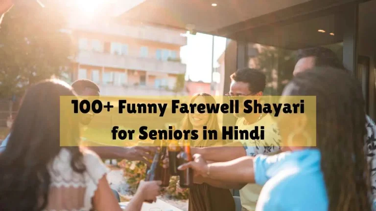 funny farewell shayari for seniors in hindi