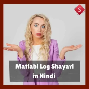 Matlabi Log Shayari in Hindi