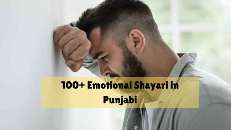 emotional shayari in punjabi