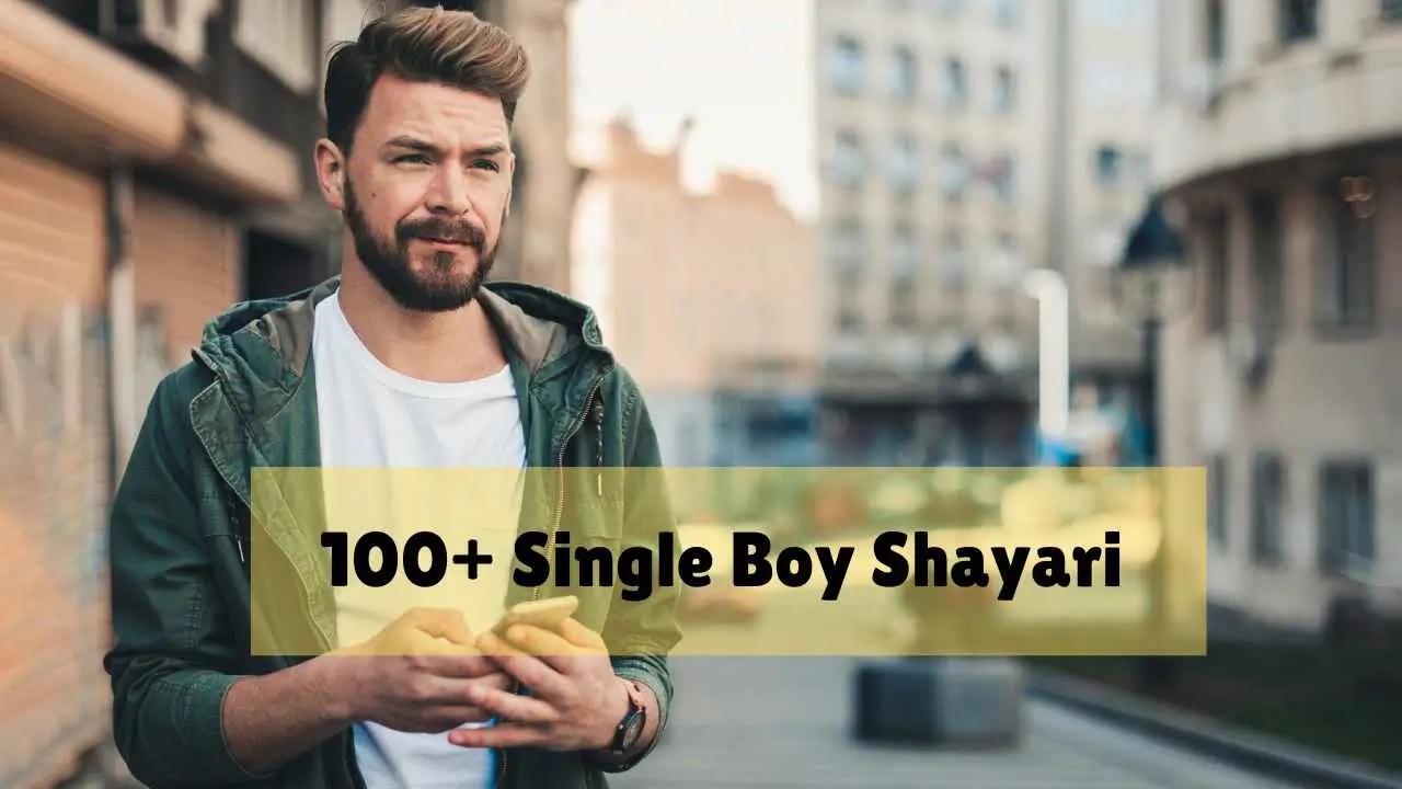 single boy shayari