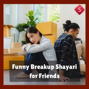 Funny Breakup Shayari for Friends