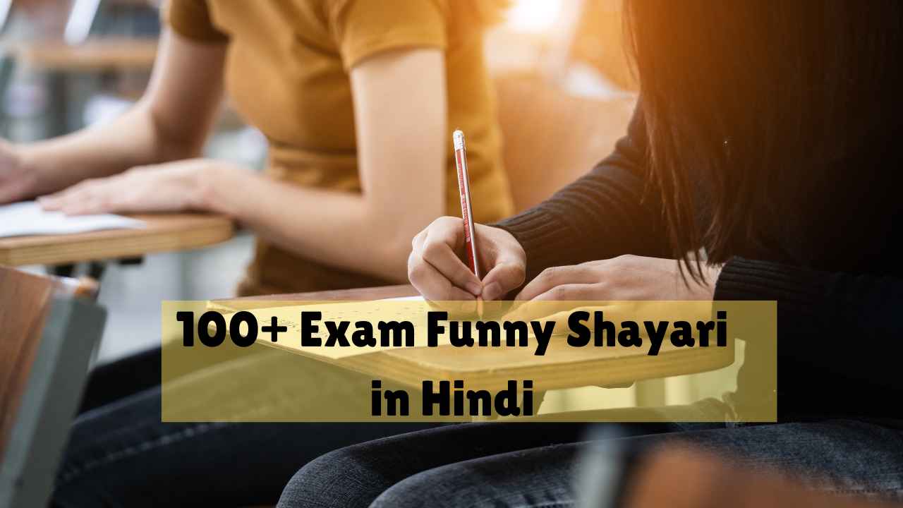 exam funny shayari in hindi